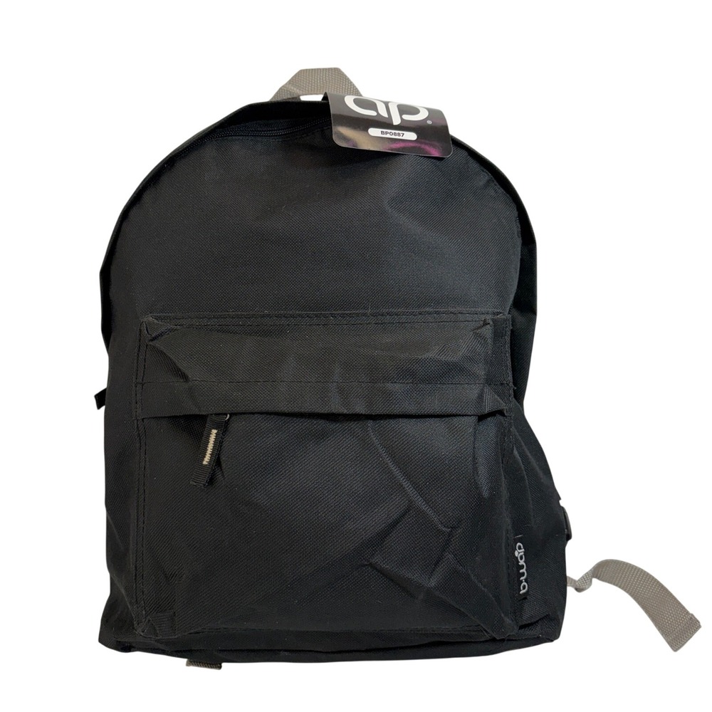 B-WAP Classic School Backpack‎ - Model BP0887 (Black)